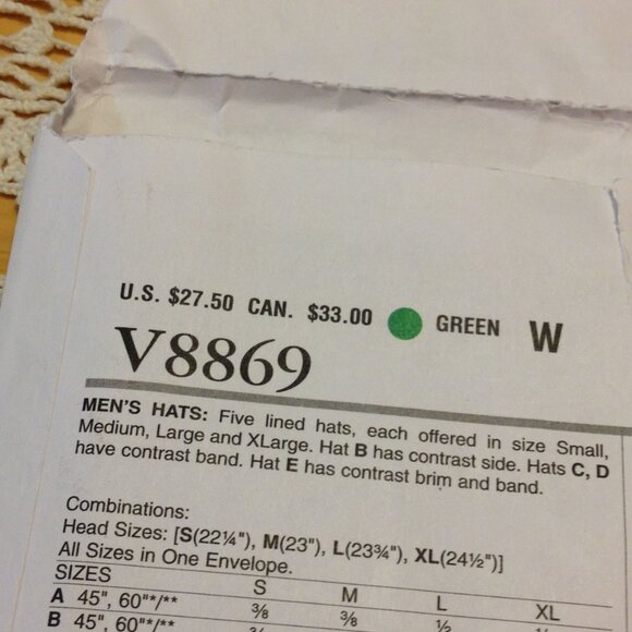 Uncut Simplicity S9960 Men's shirts and shorts pattern - Picture 5 of 6